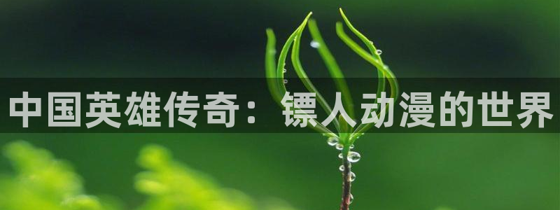 58动漫网站官网免费下载：中国英雄传奇：镖人动漫的世界